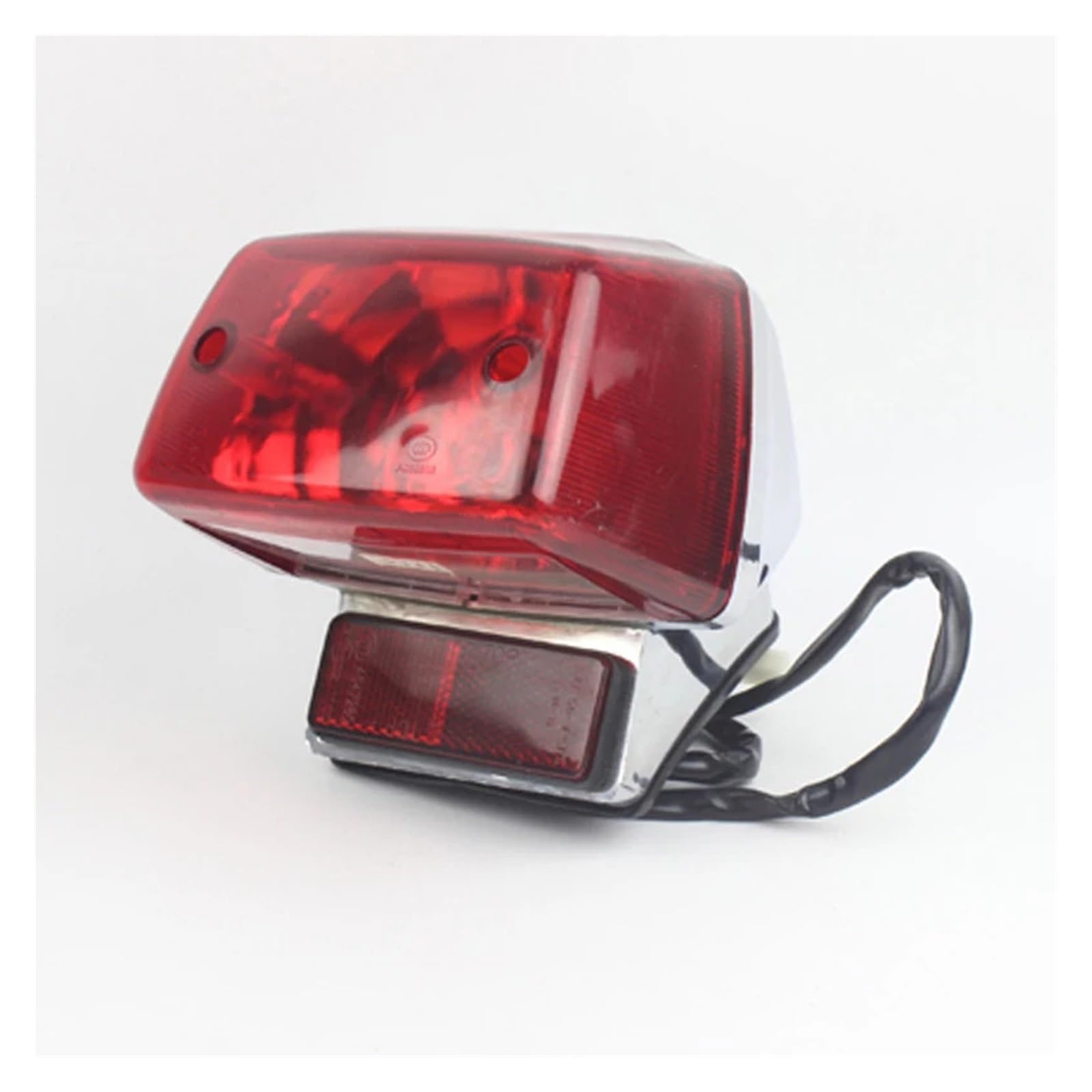 Lámpara trasera de motocicleta con lente resistente para Suzuki GN125 7