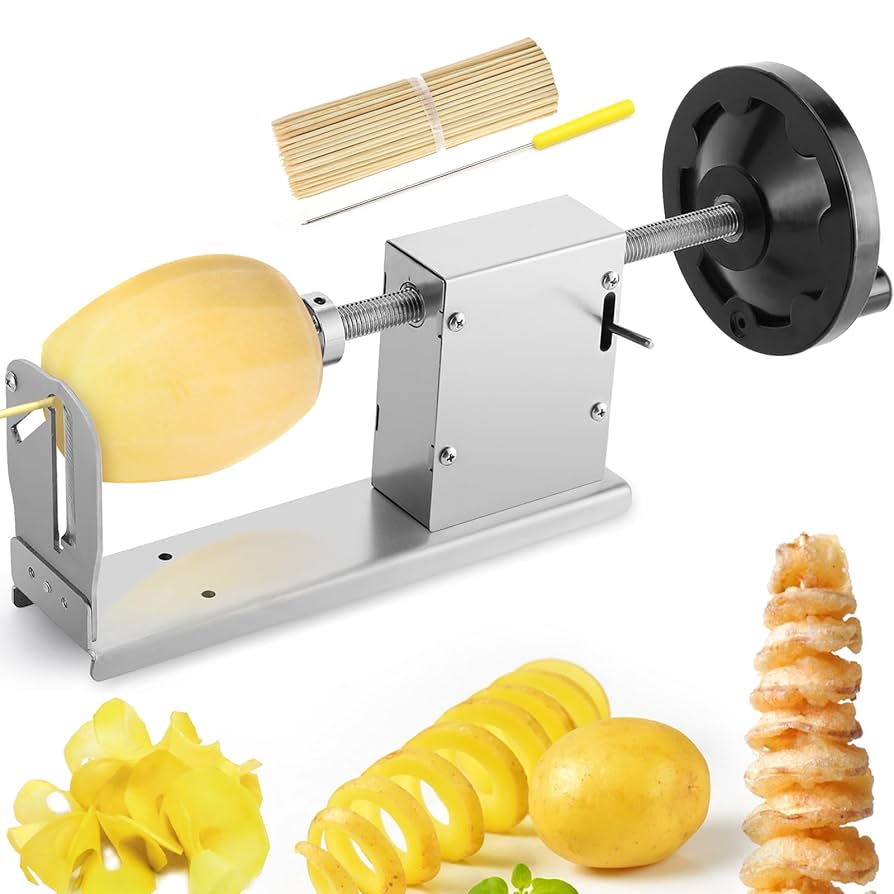 Amazon.com: Moongiantgo Manual Tornado Potato Slicer Potato