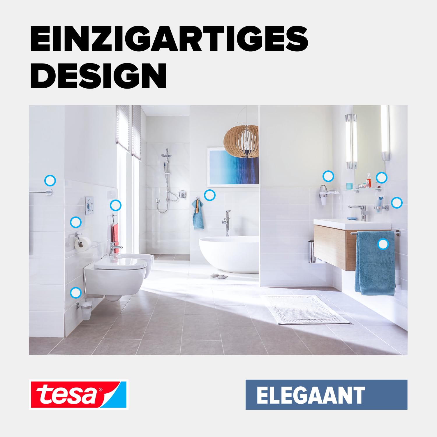 tesa ELEGAANT Seifenspender-Set – Bild 6