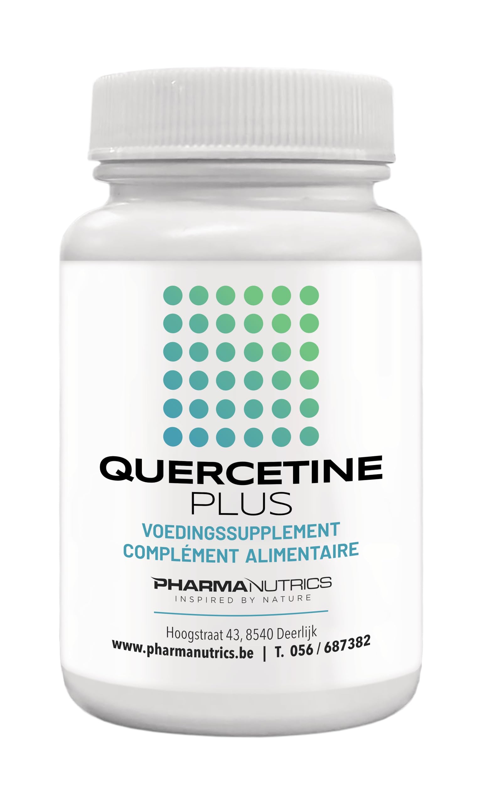 QUERCETINE PLUS 60 V-CAPS PHARMANUTRICS//ALLERGIE-ONTSTEKING//QUERCETINE-RIBES NIGRUM (CASSIS)-VIT C//VOEDINGSSUPPLEMENT