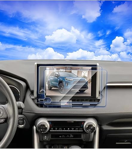 Sequoia 2023 Protector de pantalla para Toyota RAV4 Sequoia Highlander Tundra 2023 Protector de pantalla táctil de 8 pulgadas, accesorios RAV4