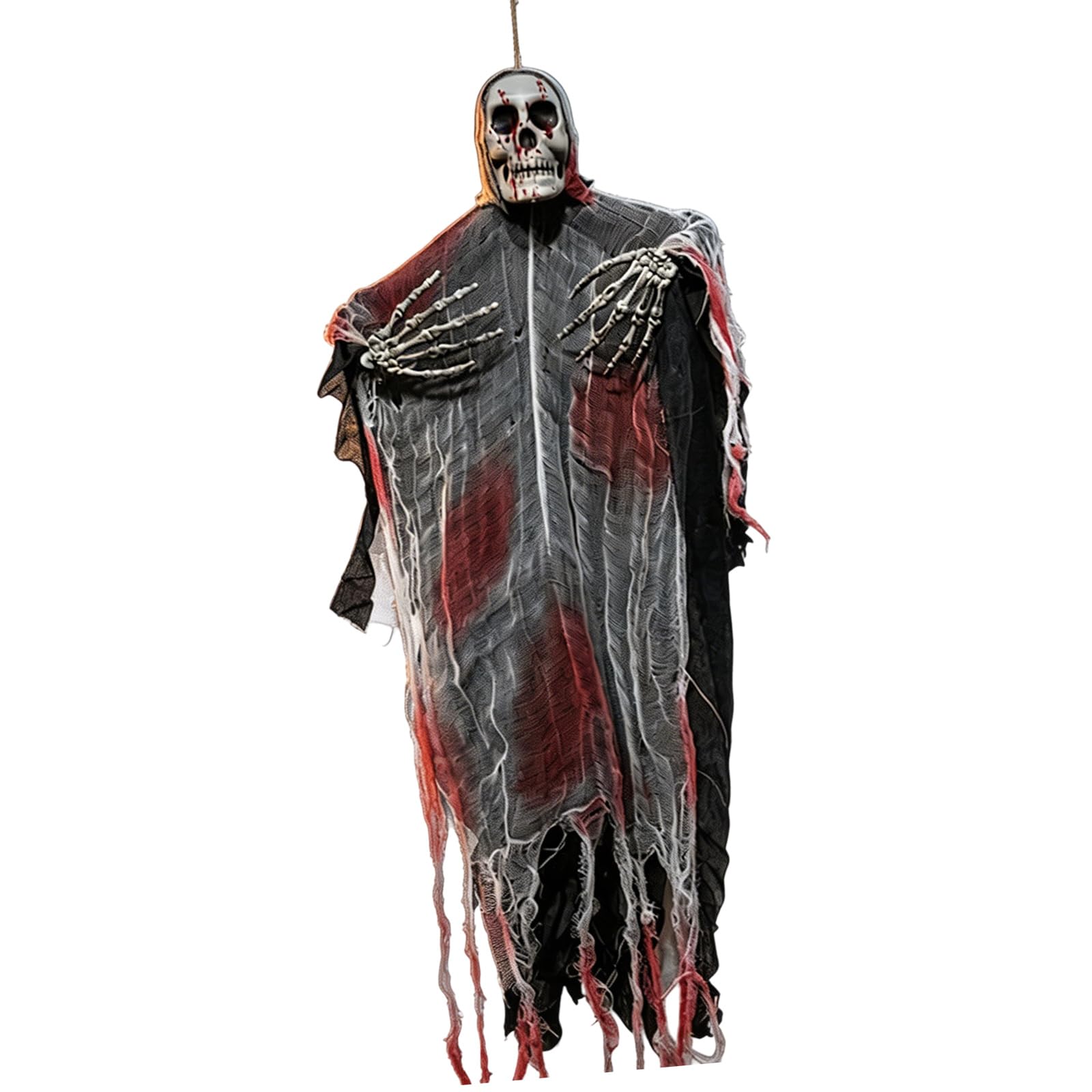 NMFLAB Hanging Ornament Halloween Hanging Specter Accessories Fabric Decoration for Doorway and Garden Scary Halloween Characteristics