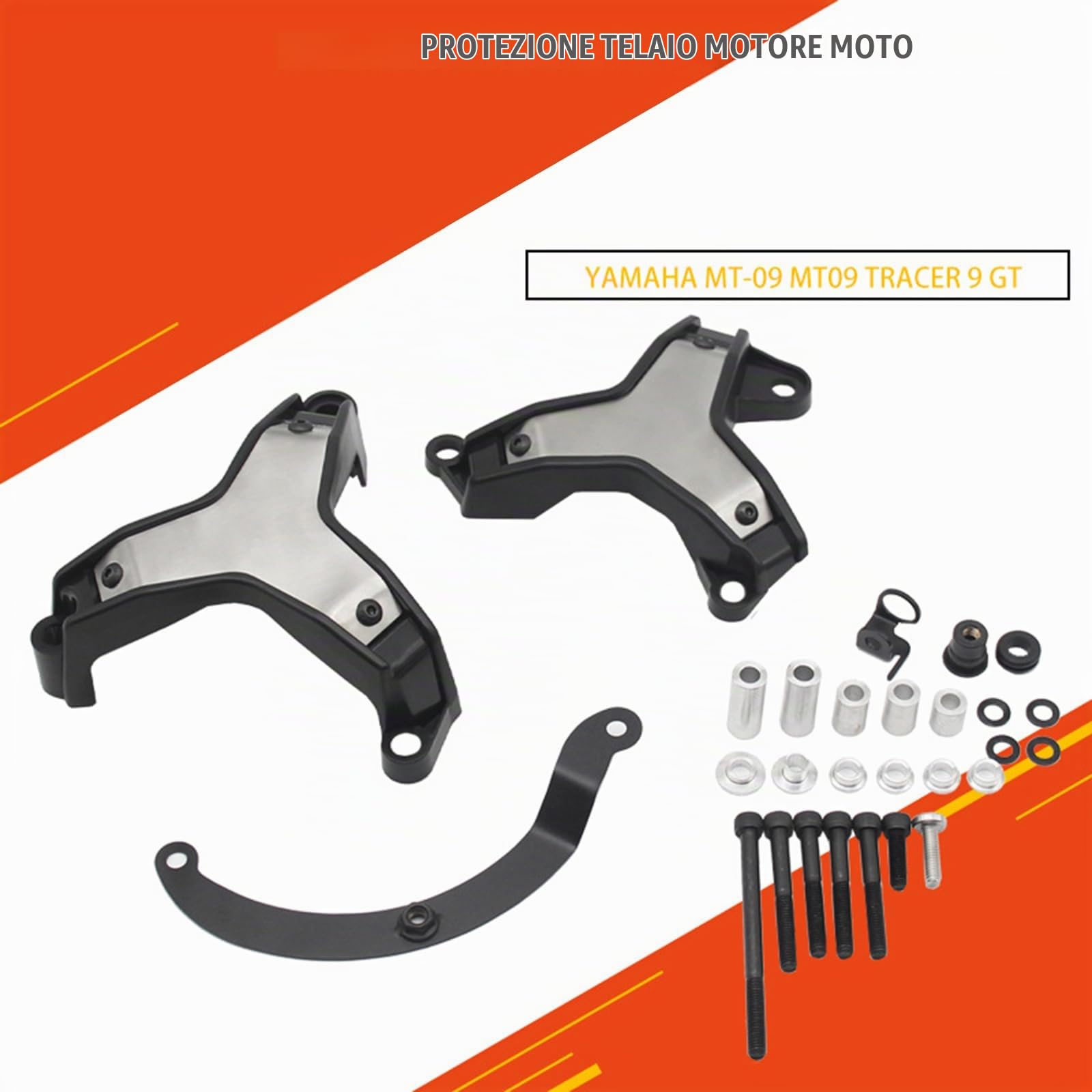 Protezioni Motore Moto Protezioni Paratelaio Anti-Crash Crash Pad Per MT09 Tracer 9 GT Accessori Modificati Protezioni
