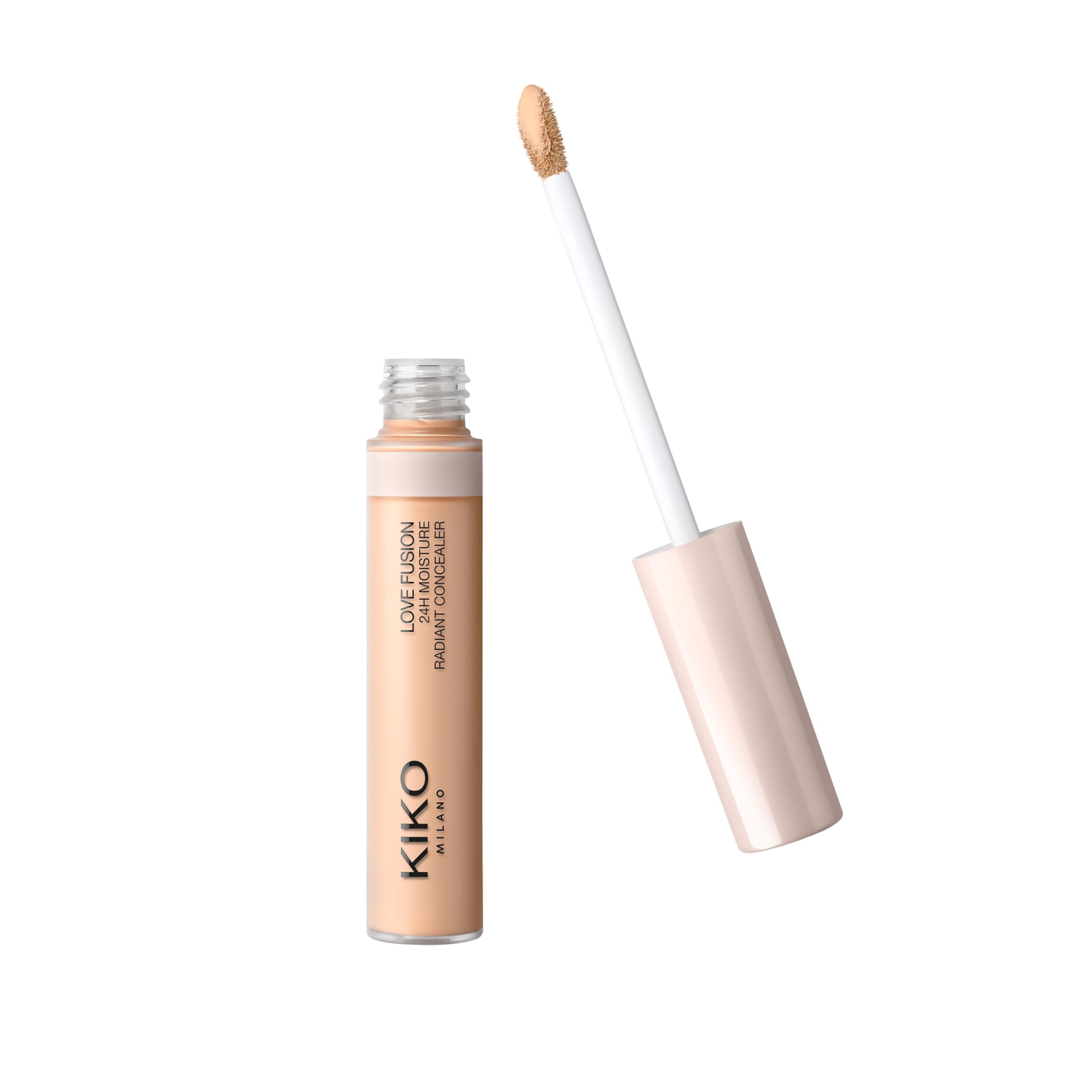 KIKO Milano Love Fusion 24H Moisture Radiant Concealer 12, Long-Lasting Hydrating Concealer Up To 24 Hours, Luminous Finish