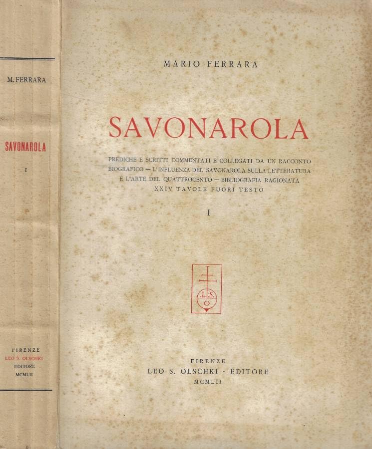 altre foto su richiesta Savonarola I (Autografo).
