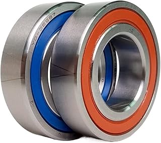 JENKEM 1 Pair 208 7208C-2RZ-P4-DBA 40x80x18 Sealed Angular Contact Bearings Speed Spindle Bearings CNC ABEC 7 (Size : DT)