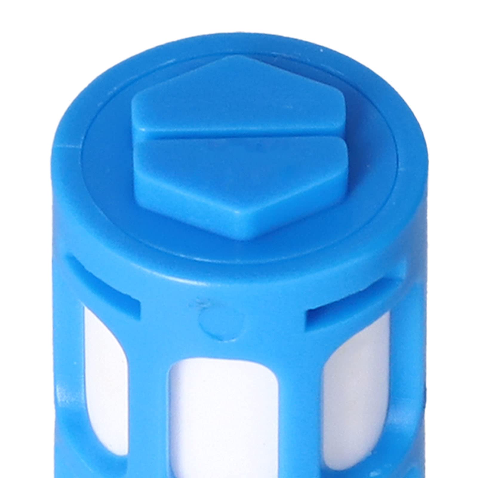 Kunststoff-Pneumatik-Schalldämpfer für Luftkompressor, blau (25pcsPSU-04 silencer)