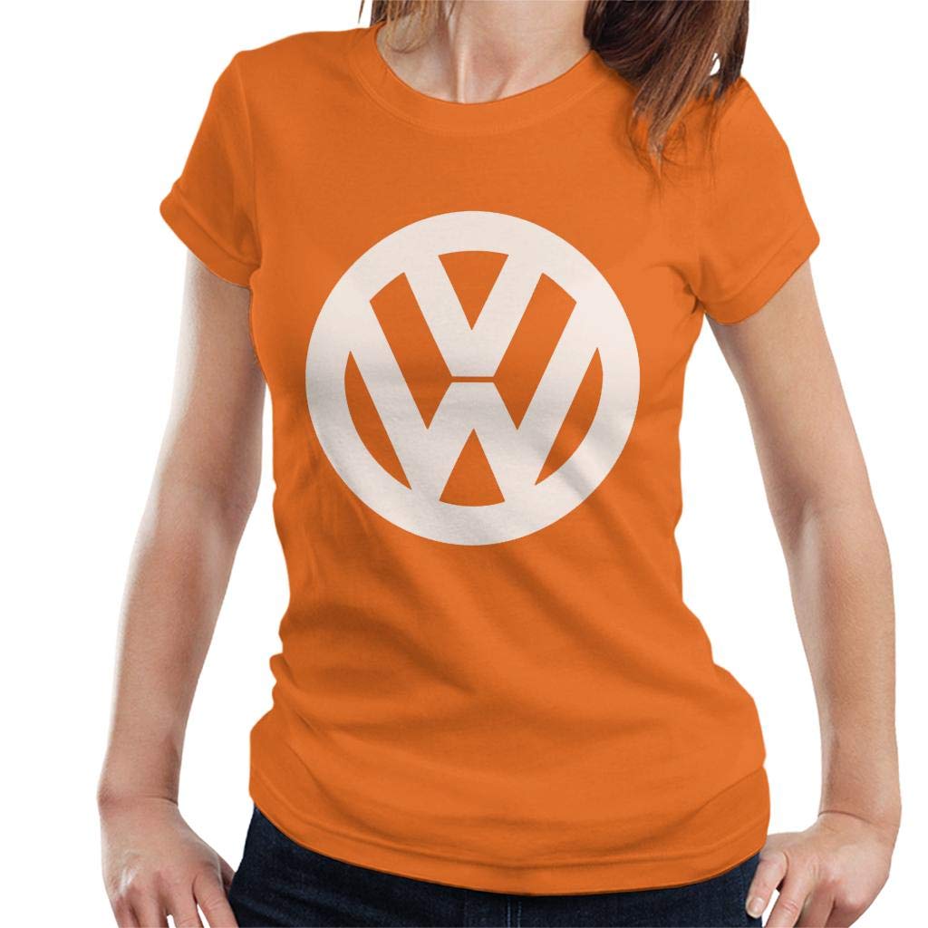 Volkswagen Classic White VW Logo Women's T-Shirt
