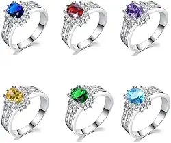 Anel de Formatura Prata 925 Banhado profissão com Nota Fiscal e caixinha