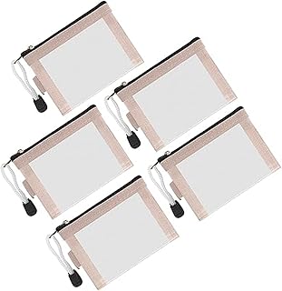 Paquete de 5 mini bolsas de malla con cremall...