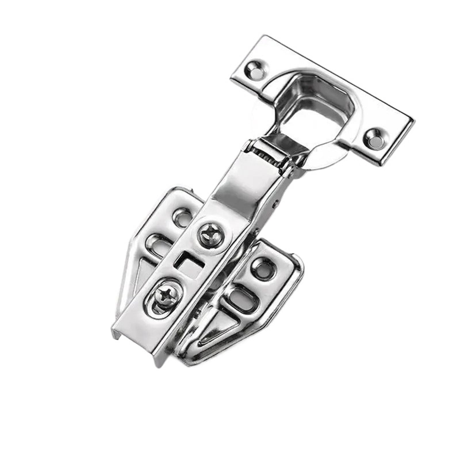 Kdhcvkz A2 1Pcs Stainless Steel 1.5 Thickened Hinge Cabinet Door Hinge(A2)