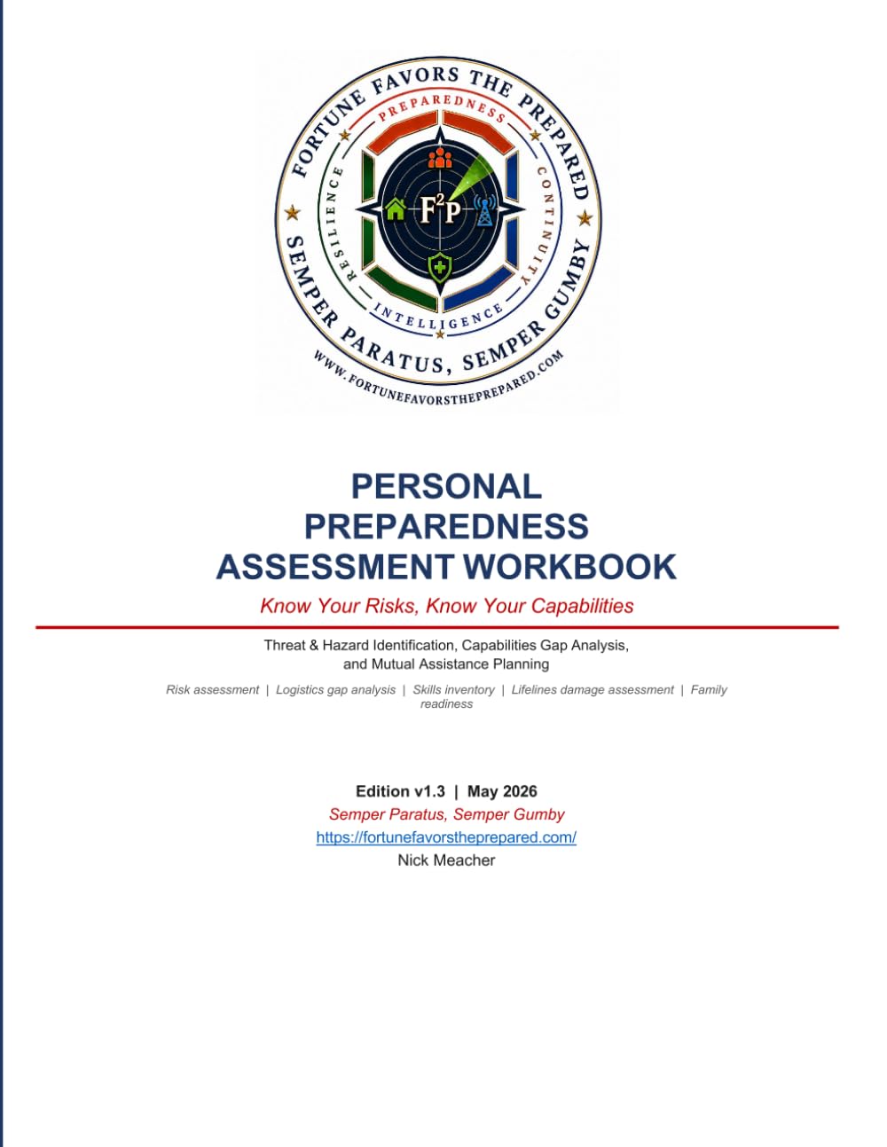 Personal Preparedness Assessment Workbook