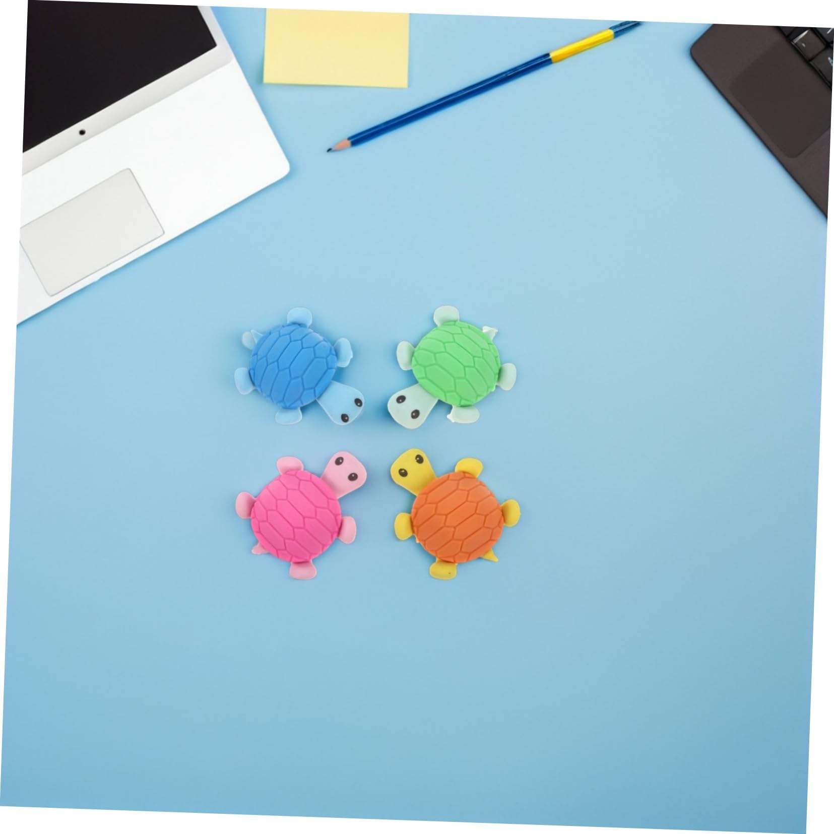 36 Pezzi Gomme Animali Mini Forma di Piccola Testuggine Gomme da Cancellare Compatte e Portatili per Set Cancelleria per Scuola Premi e Regali per Feste