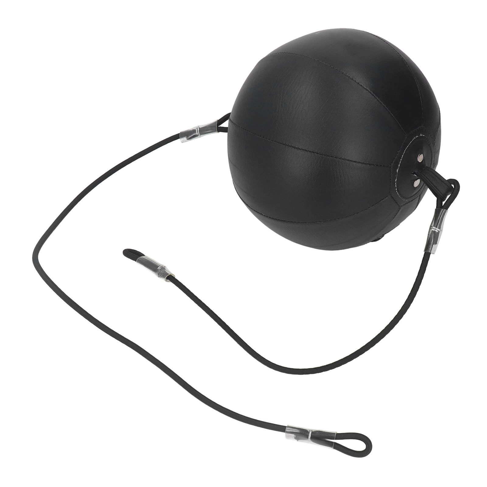 Doppelendball mit PU Leder für Schlaggeschwindigkeit, verstellbare elastische Kordel, ideal zum Training für Zuhause und unterhaltsam.