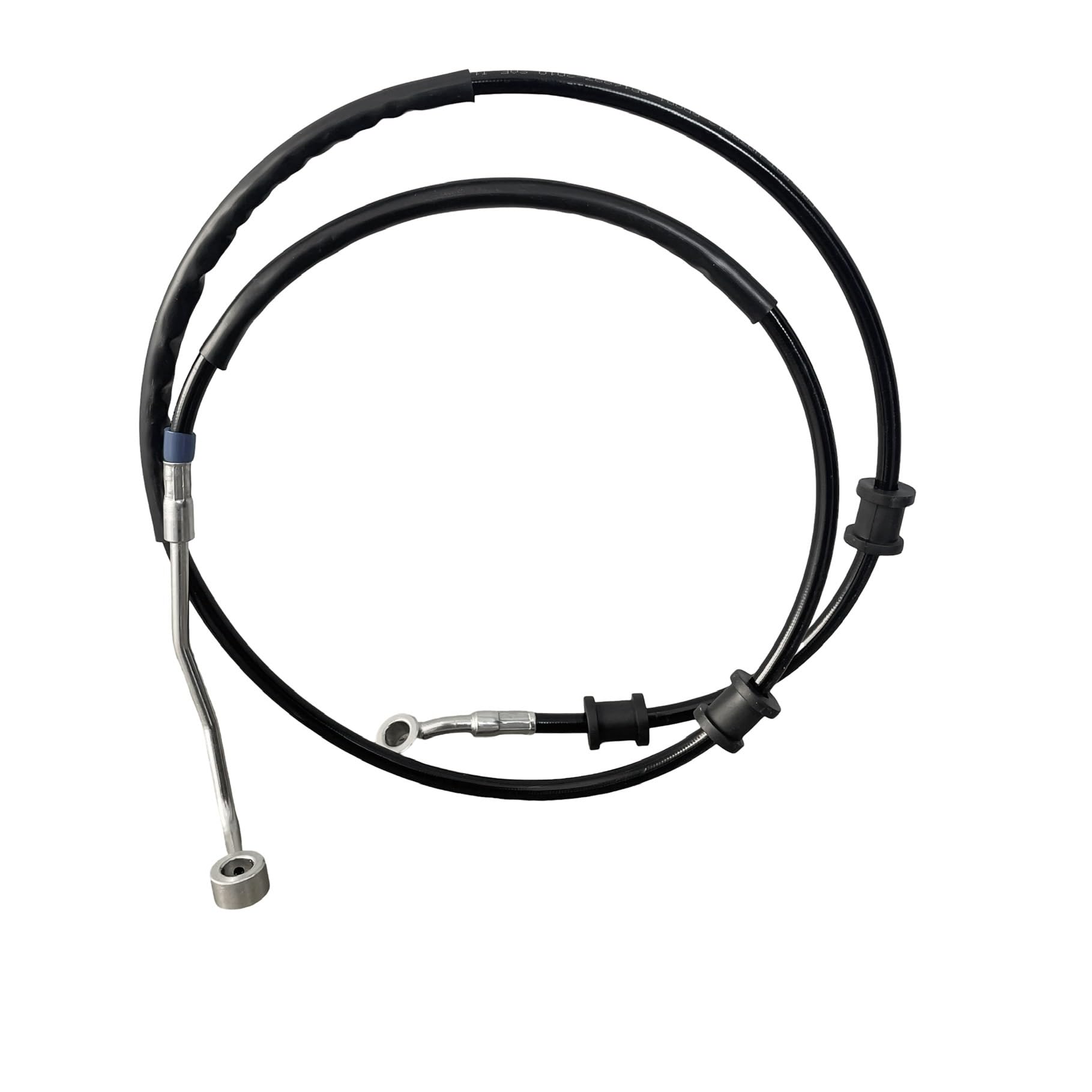 EAZ Front Calliper to Rear ABS Modulator Disc Brake Pipe for Royal Enfield Classic, Bullet ES, Standard,Thunderbird (ABS Model)-picture-14