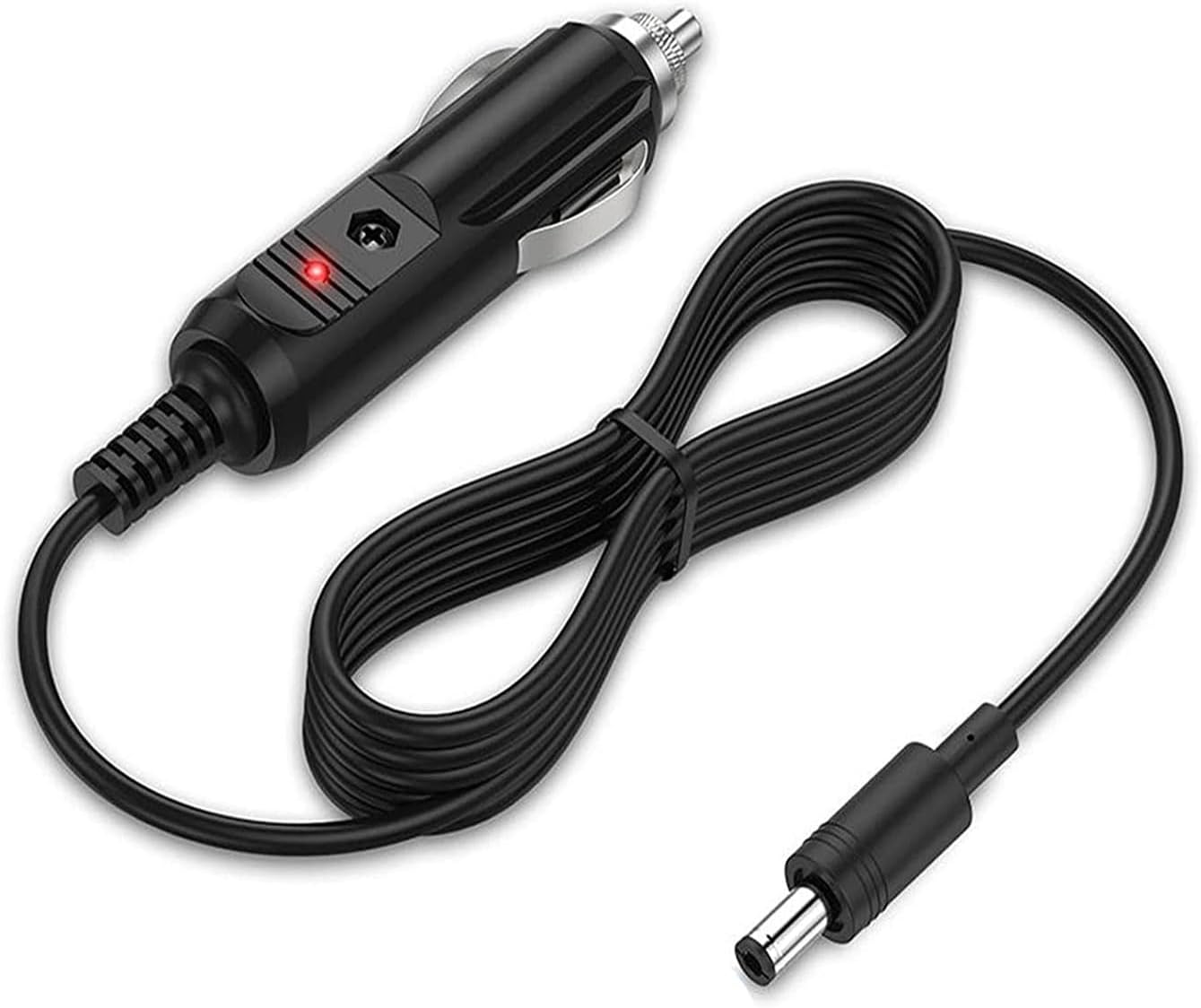 Car DC Adapter Compatible with Topcon AD-15 AC/DC Converter DB-74C Battery Holder Fits RL-H4C RL-SV2S RLH4C RLSV2S (BT-74Q Rechargeable Battery Pack) Long-Range Self-Leveling