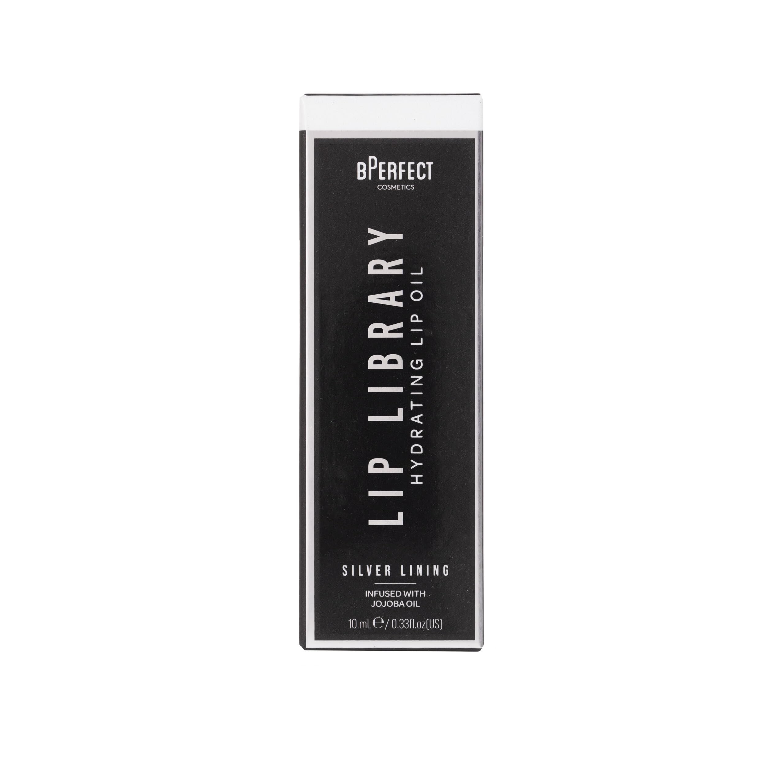 BPerfect Lip Library Lip Oil, Ultra-Shine Hydrating Lip Treatment with Jojoba & Coconut Oil - Image 3