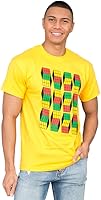 Vista 2 de The Big Bang Theory Sheldon Cooper Opti Blocks - Camiseta de manga corta para adultos
