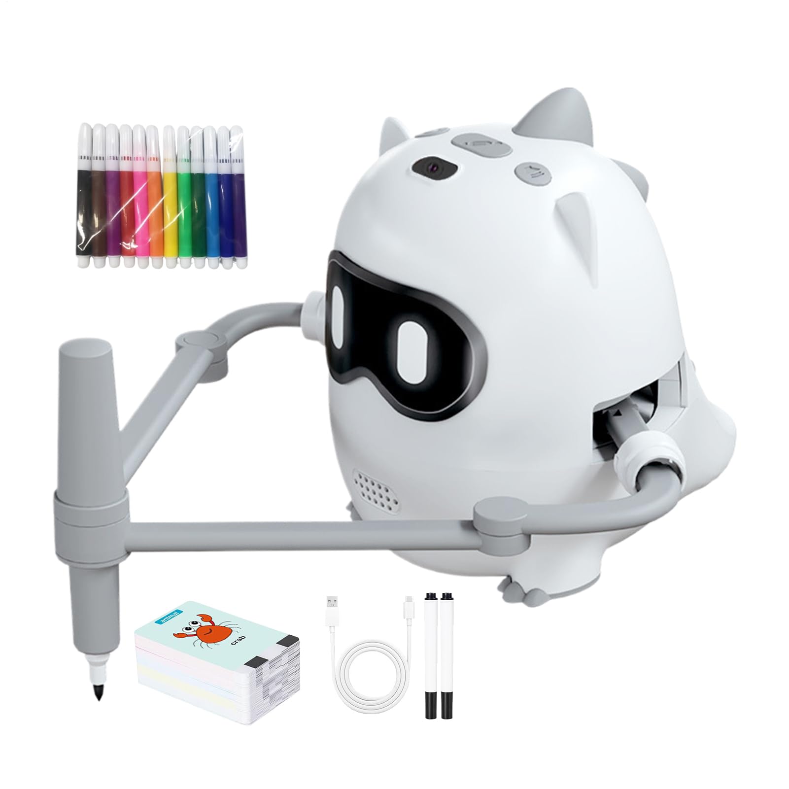 Robot Da Disegno Per Bambini Kit Interattivo Educativo Intelligente Con | Proiettore Scoperta E Per Aula Scuola Materna Casa Libero Famiglia Indoor