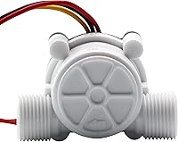 Vista 4 de DIGITEN G3/8 Sensor de flujo de agua Bruja, medidor de flujo de efecto Hall Medidor de fluido líquido Sensor Sensor Medidor de flujo 0.3-10L/min