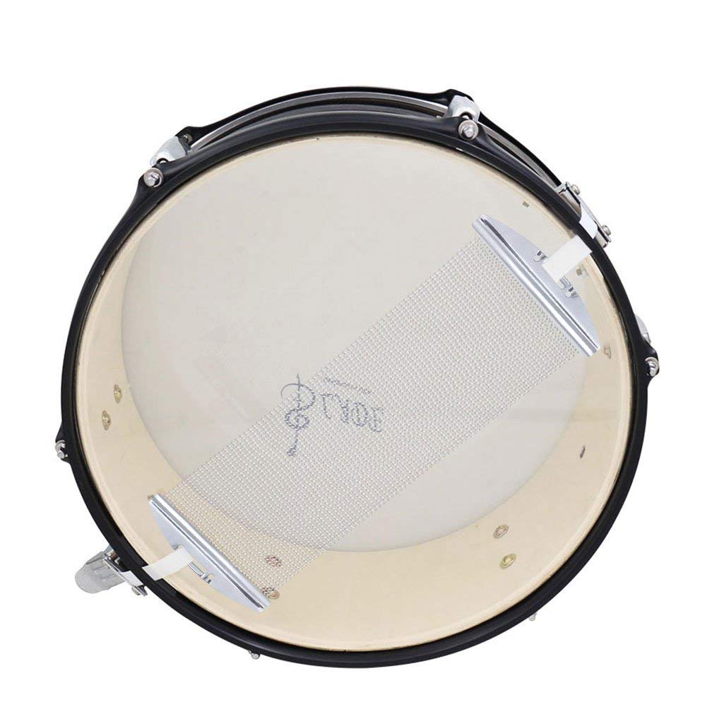 Alambre de Acero de Caja Duradera de 4 Hilos para Pieza de Repuesto de Caja de 14 Pulgadas Accesorios de Juego Big Fat Snare Drum 1”