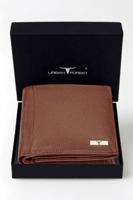 Oliver Redwood Light Brown Leather Wallet for Men, 6 Card Slot