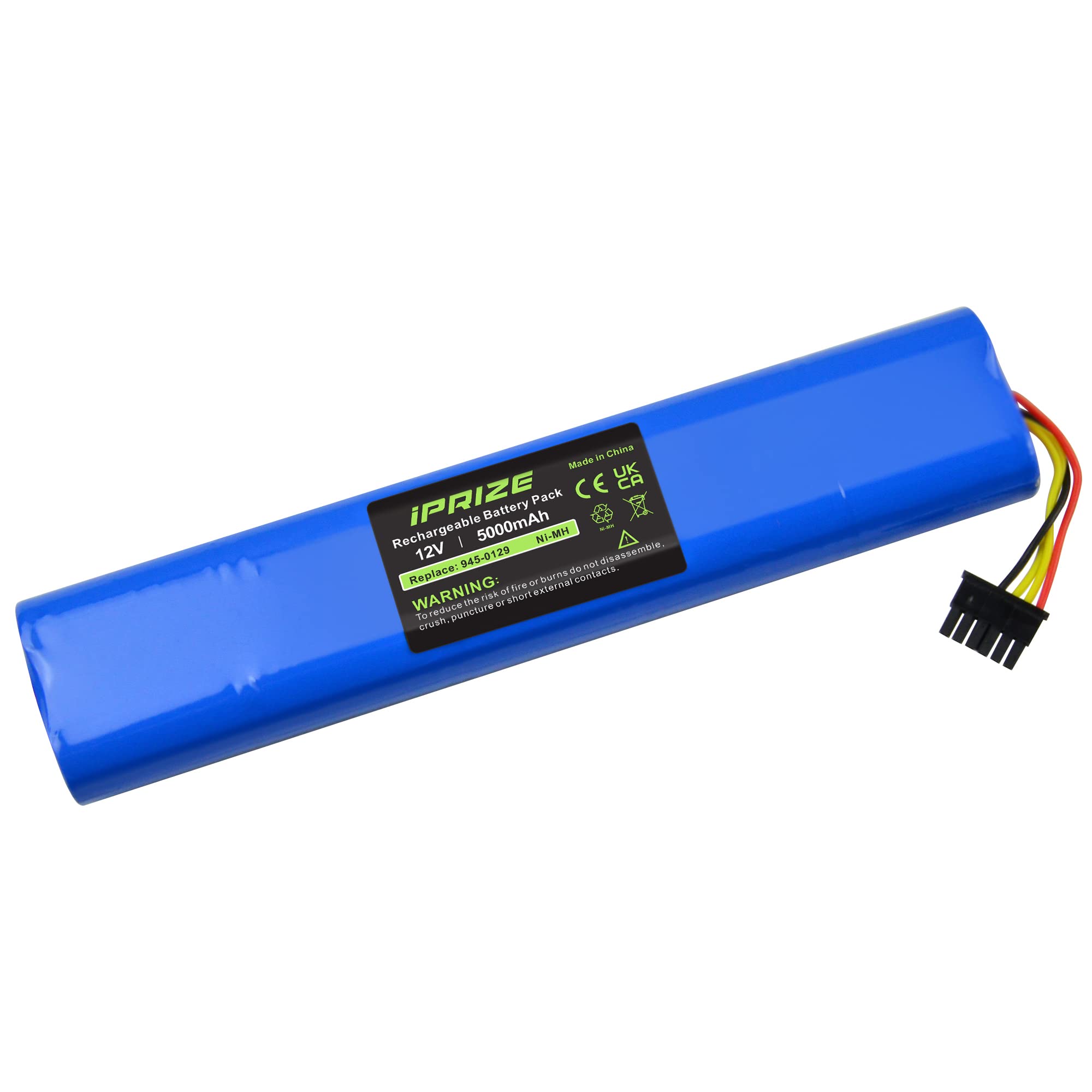 12 V 5000 mAh Ni-MH Compatible with Neato Botvac D-Series D75, D80, D85 and Neato Botvac 75, 70e, 80, 85 Vacuum Cleaners (Note: Does not apply to D3, D4, D5, D6, D7)