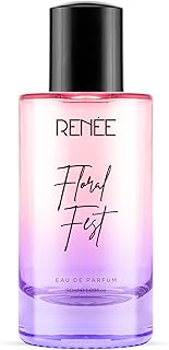 RENEE Floral Fest Eau De Parfum, Premium Long-lasting Fragrance With Notes of Orange, Mandarin, Osmanthus, Rose & Vanilla, Scent for Every Occasion, Ideal Perfume for Women, 50Ml