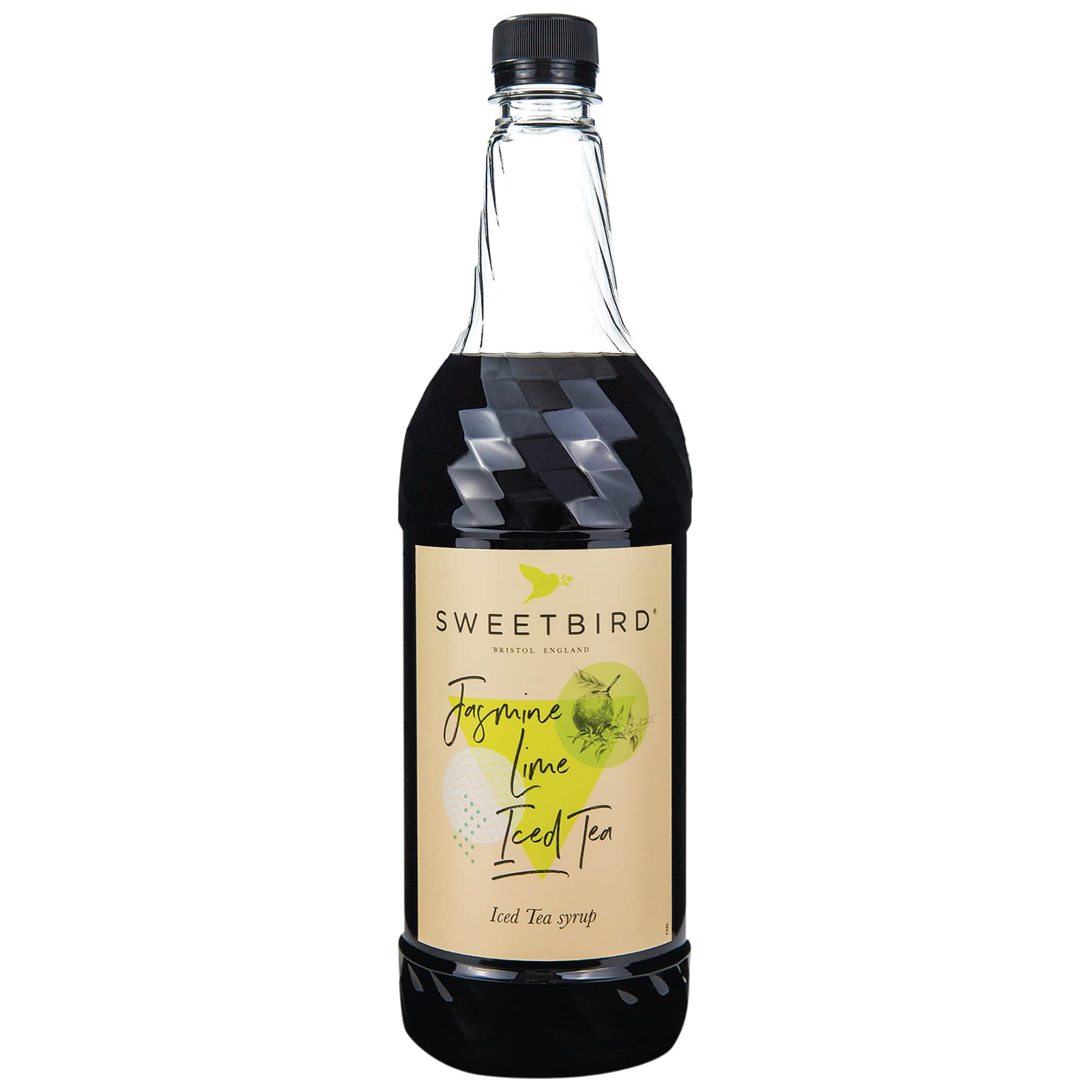 Sweetbird Jasmine Lime Iced Tea Syrup (1 Litre) - Vegan Friendly