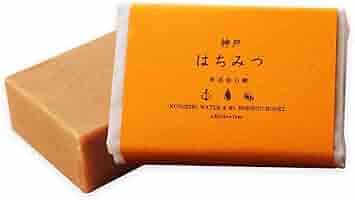 Amazon | [無添加石鹸本舗] 洗顔石鹸 神戸はちみつ石鹸 90g 無