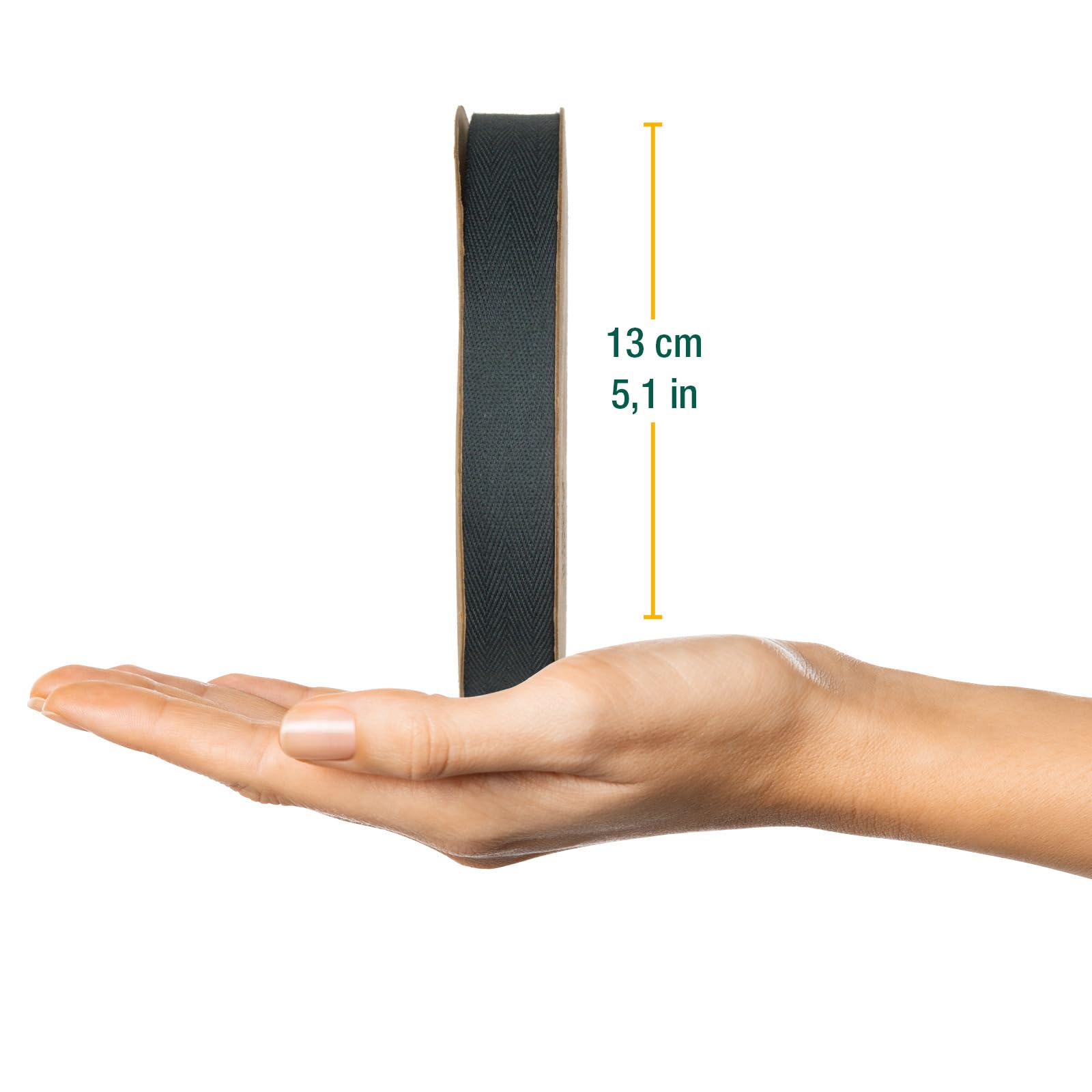 Fettuccia Di Cotone 12mm X 50m - Per Cucito E Bordature - Foto 12