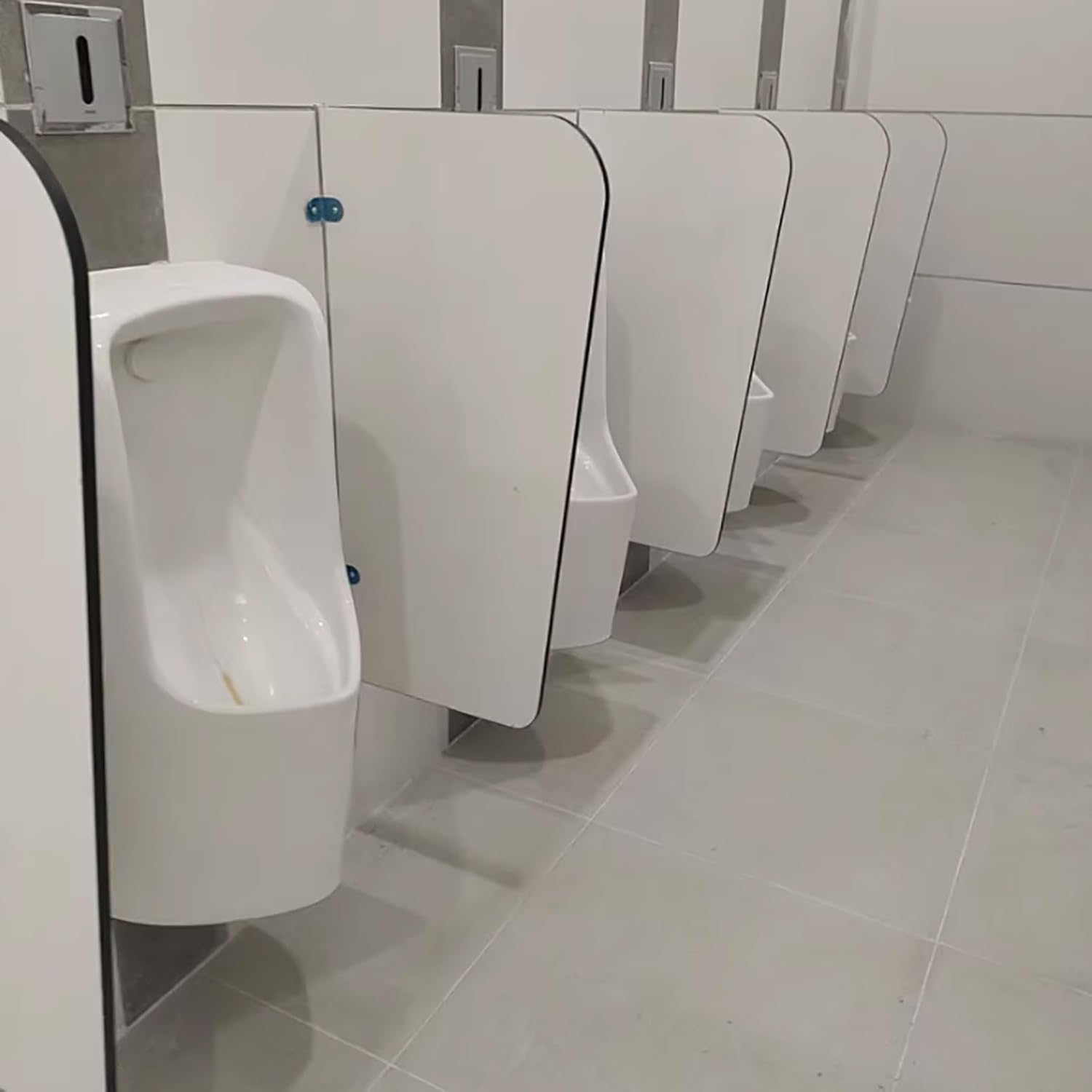 Wall-Mounted Urinal Partition Divider,Urinal Privacy Screen,Men's Urinal Baffle,Toilet Partition,Stainless Steel Fittings, Suitable for Schools/Shopping Malls/Public Places/kinderg