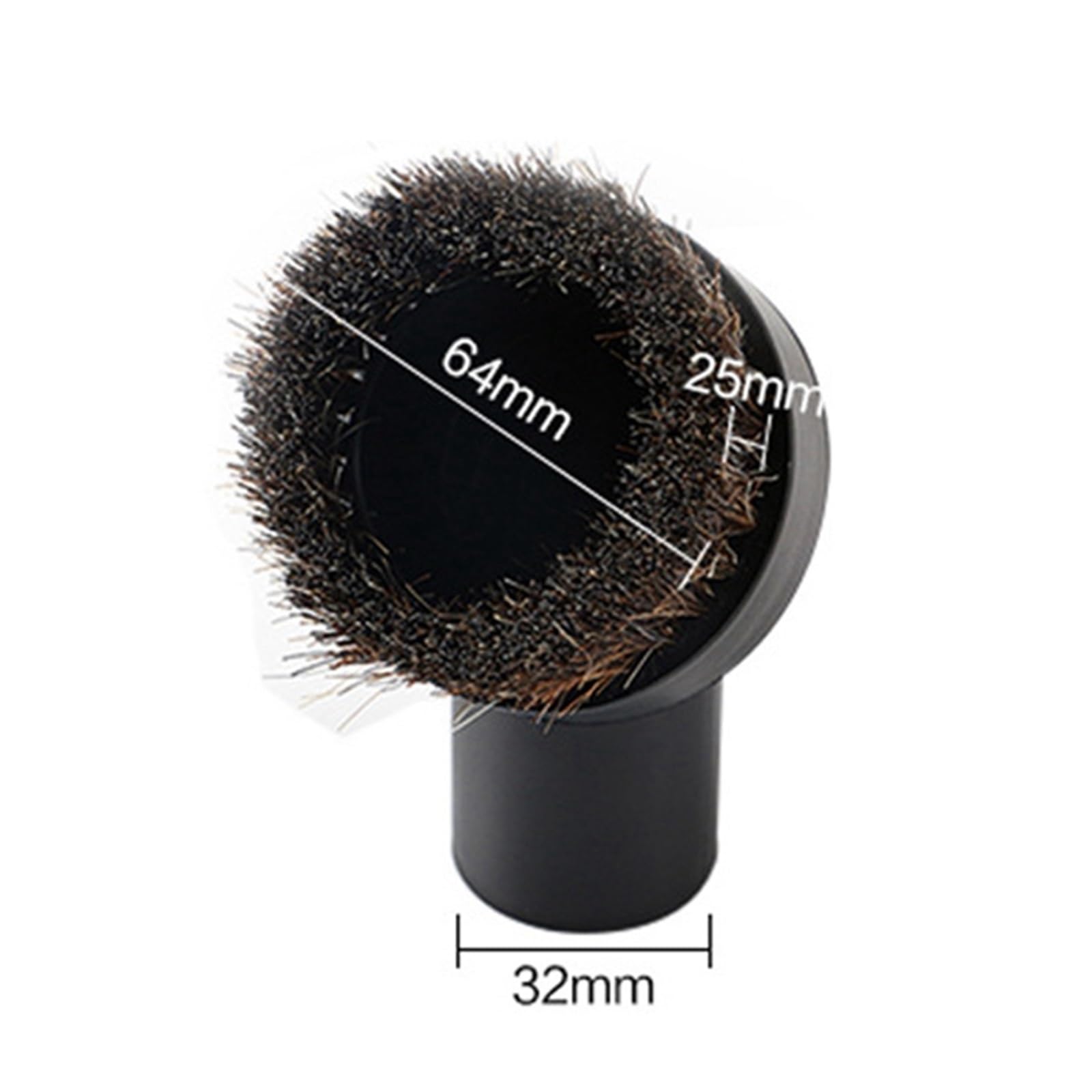 3X pièces de Rechange Assorties de tête de Brosse d'aspirateur de buse de CRIN de Cheval avec l'adaptateur 32/35Mm