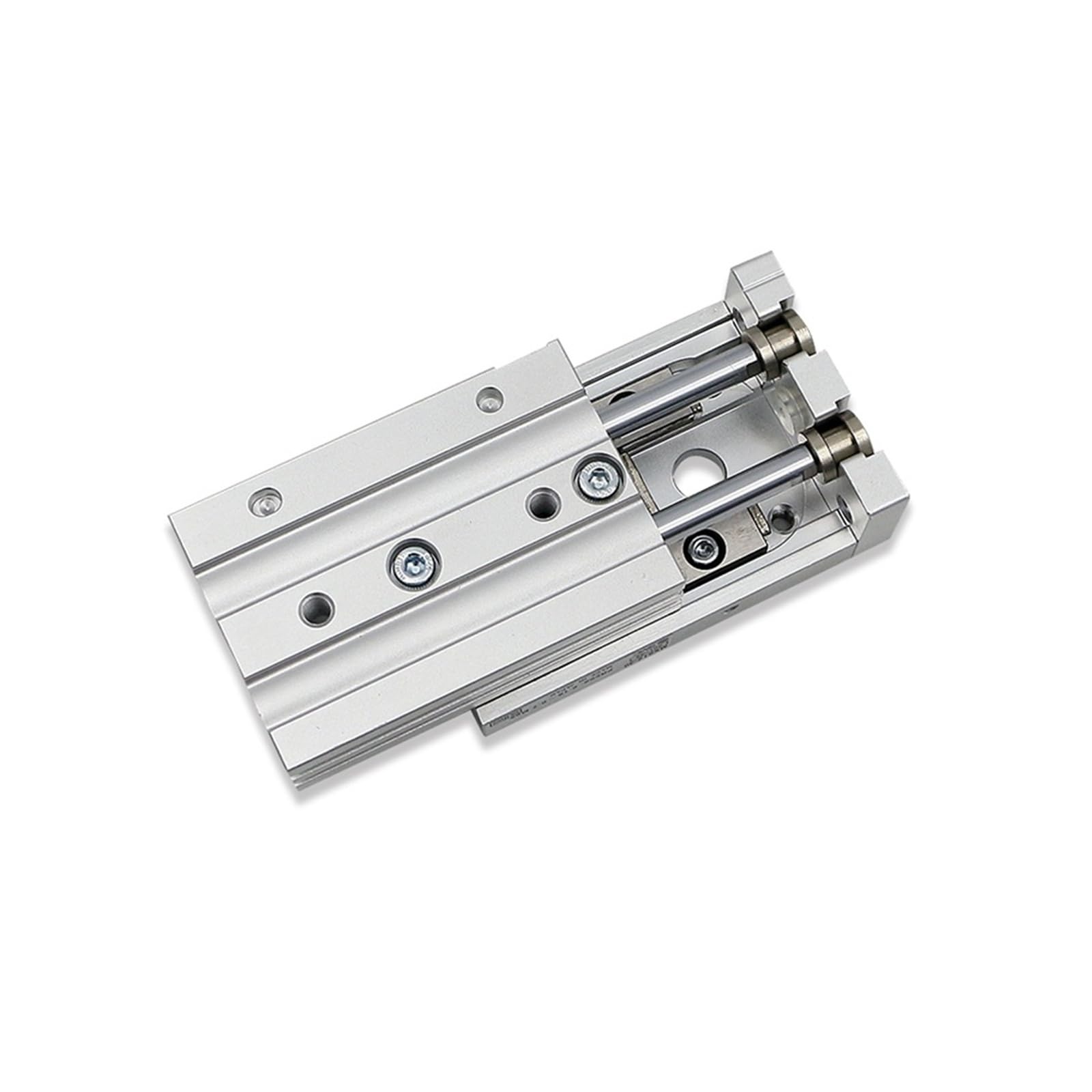 Pneumatischer Zylinder for Luftschlittentische, MXS6, MXS8, MXS12, MXS16, MXS20, MXS25, Schienenschlitten-Luftzylinder, 10–150 mm Schnelle Reaktion für die Fertigung(MXS25,150mm)