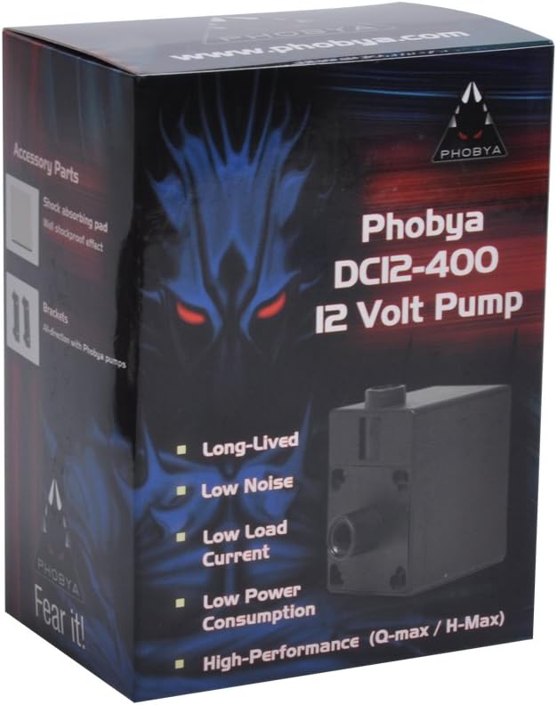 Holiday Deals 🛒 Phobya DC12-400 12V Pump, PWM Get Popular Offer Phobya DC12-400 12V Pump, PWM