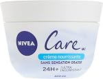 NIVEA Care Nourishing Cream, All-Purpose Moisturizing Cream, Face, Hand, Body Cream, Fast-Absorbing, Non-Greasy, Daily Body Moisturizer for All Skin Types, 400mL