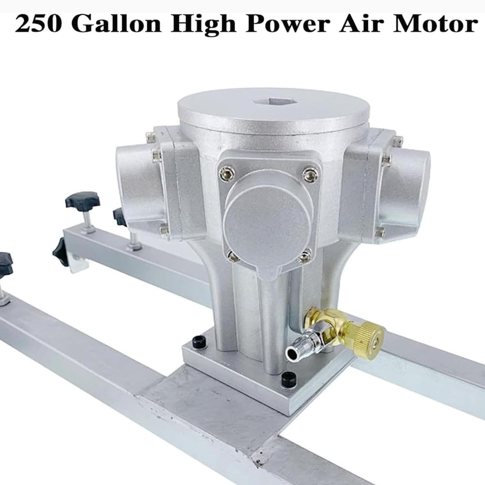 Agitador De Aire para IBC, Mezclador Neumático De Tanque, Diámetro De La Cuchilla: 250 Mm/Velocidad: 0-2800 RPM, para Mezclar Líquidos con Baja Viscosidad
