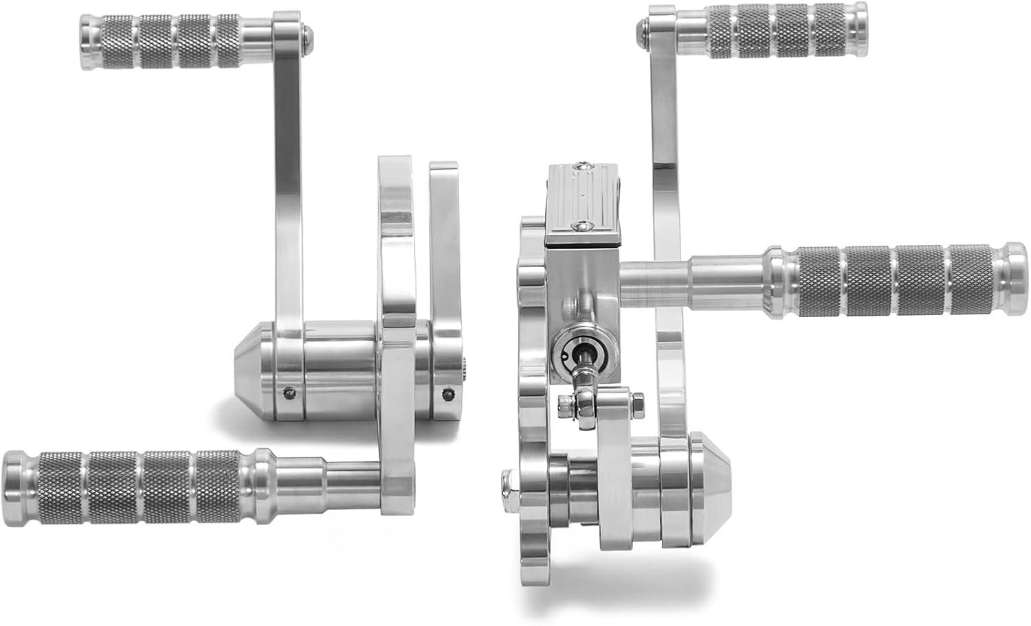 TOFR 2" Forward Controls Footpegs for Harley Softail 2000-2017 FXSTS FLSTN FLSTC FLSTS FLSTF Heritage Springer, Night Train, Rocker, Slim, Blackline, Breakout