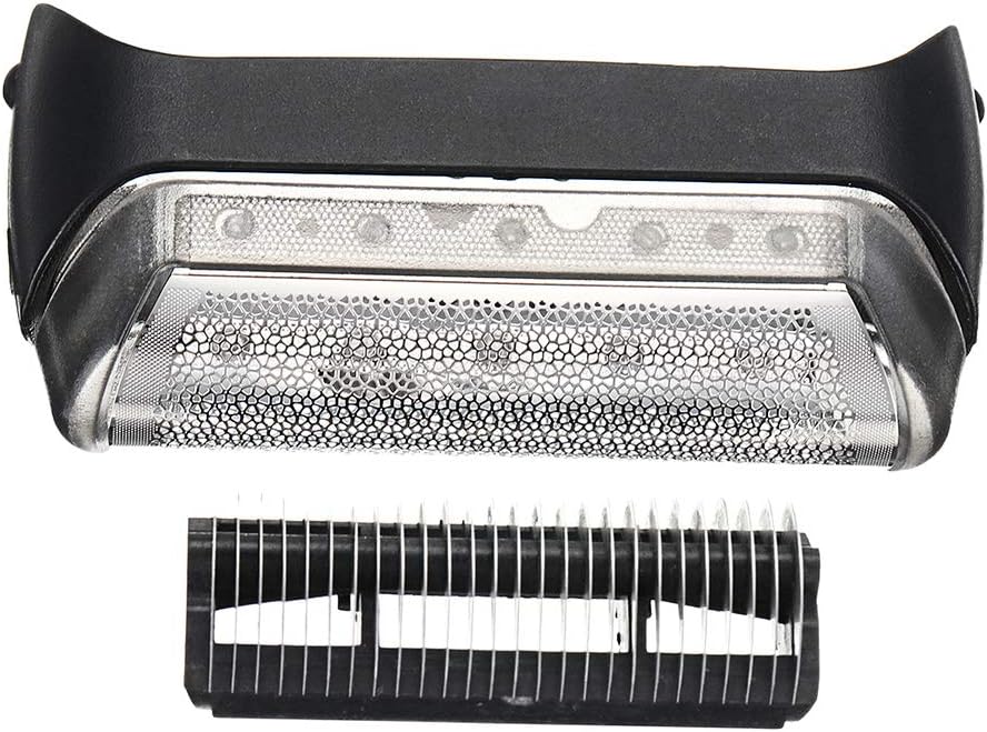 Tête De Coupe Et Grille De Remplacement Pour Rasoir Braun Série 10B (190, 180, 170...) - Noire