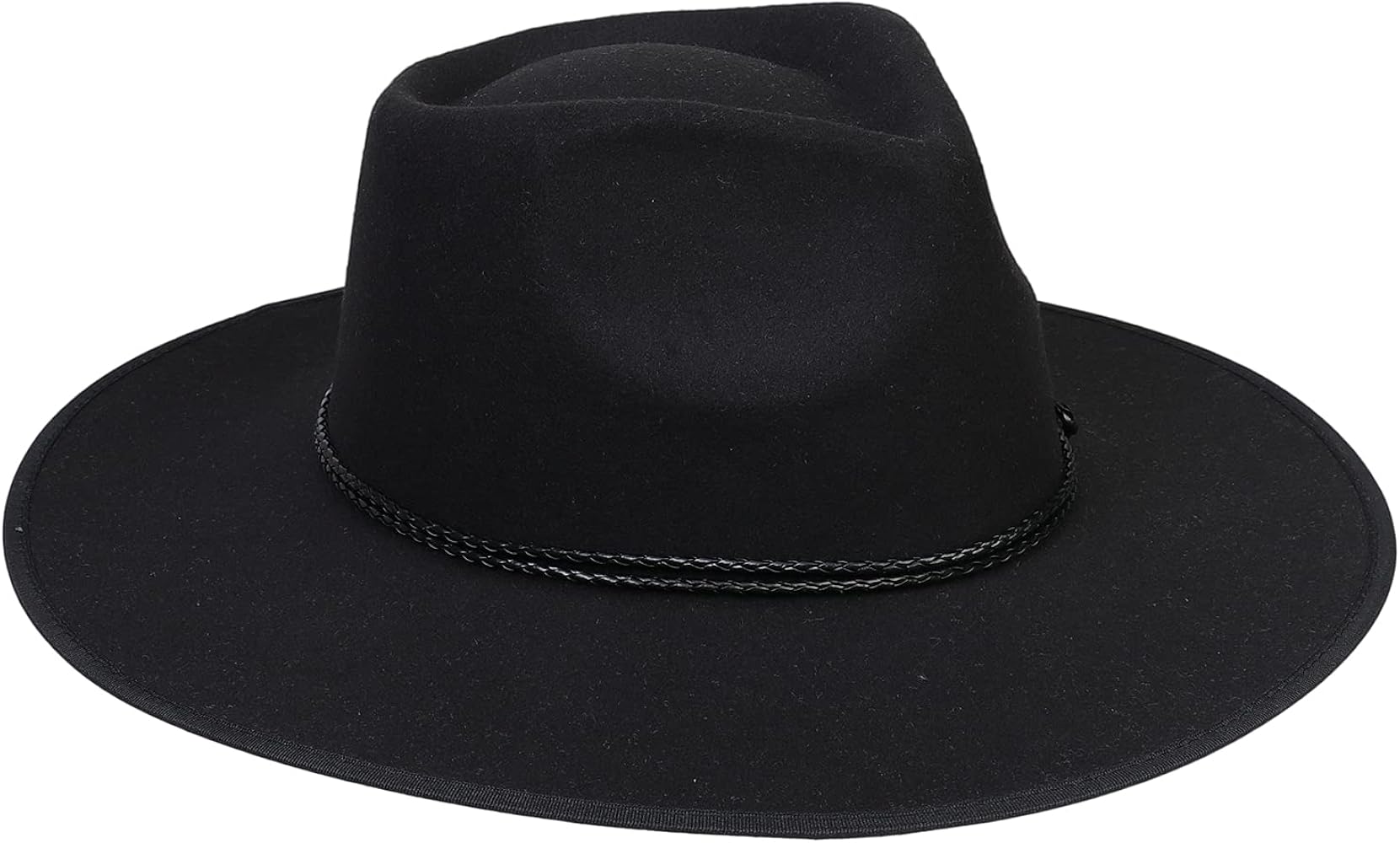 Fedoras Cappelli Da Donna A Tesa Larga Cappello In Feltro Cappello