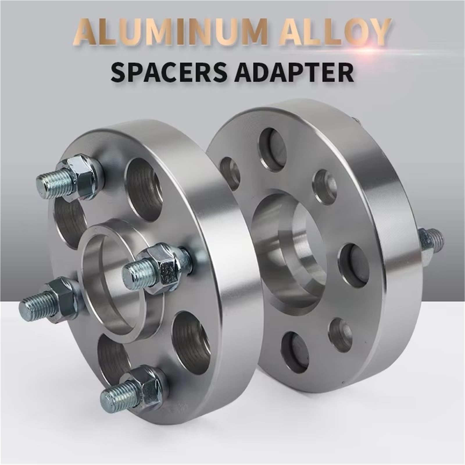 Crawler Widener Adaptateur D'entretoise De Roue PCD 4x100 CB 57,1 Mm D'épaisseur 4 Ergots M12x1,5 Pour Jetta 2 Pièces(2PCS 30mm Silver)