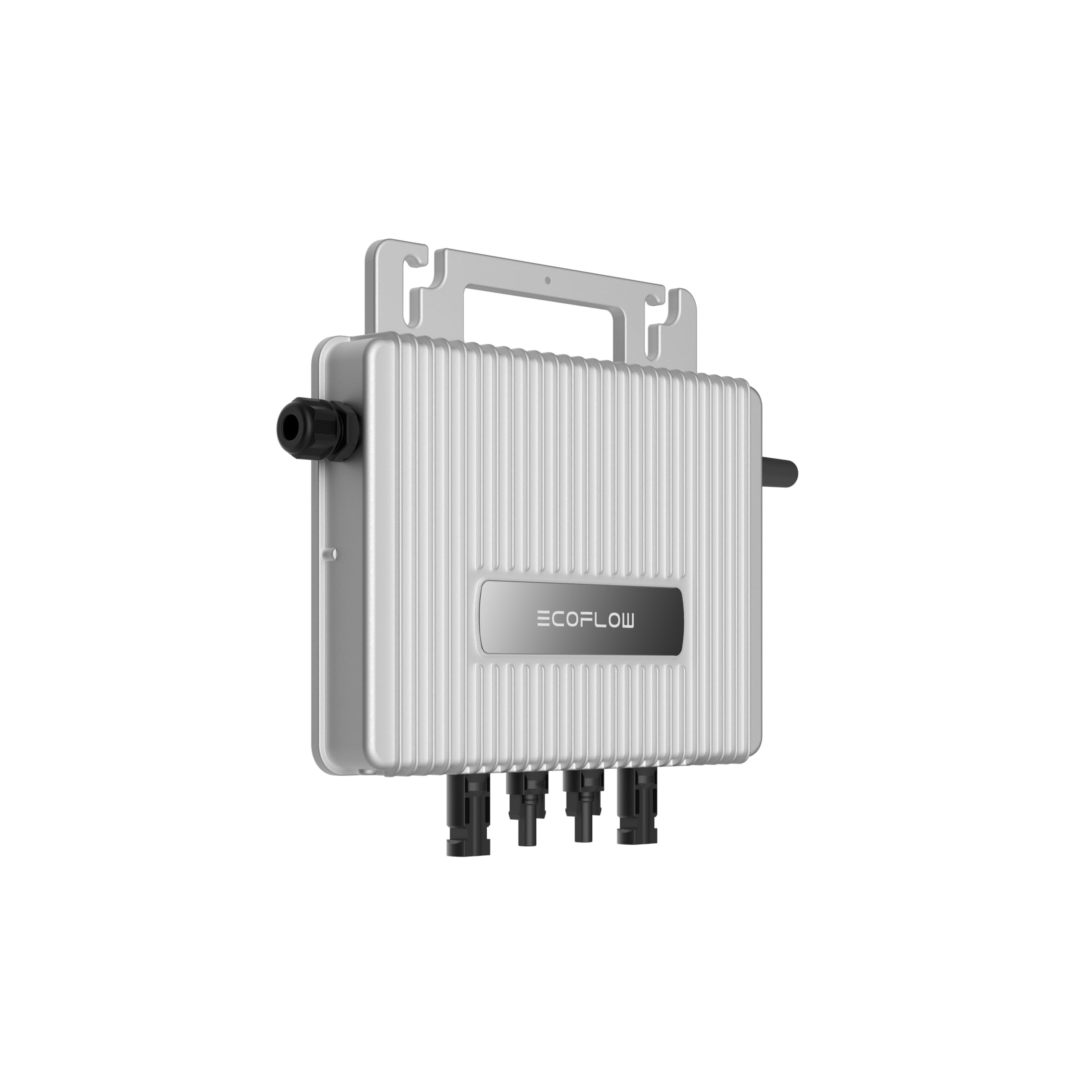 EcoFlow Stream Mikro-Wechselrichter 800W – Solar-Wechselrichter für Balkonkraftwerk, 2 MPPT, inkl. AC- & DC-Kabel, WLAN & Bluetooth, App-Steuerung, IP67, 10 Jahre Garantie, Plug & Play