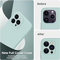 Vista 314 de FireNova Designed for iPhone 13 Pro Max Case, Silicone [Camera Protection] Phone Case with [2 Screen Protectors], Soft Anti-Scratch Microfiber Deep