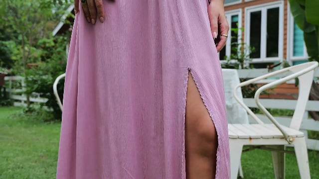 r.vivimos womens summer boho sexy backless long dresses R.Vivimos Boho Maxi Dresses for Women 2025 Summer Sleeveless Halter Elastic  Waist Sexy Backless Front Slit Flowy Long Dresses