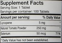 Vista 2 de Extracto de tomate natural ((100 pestañas)