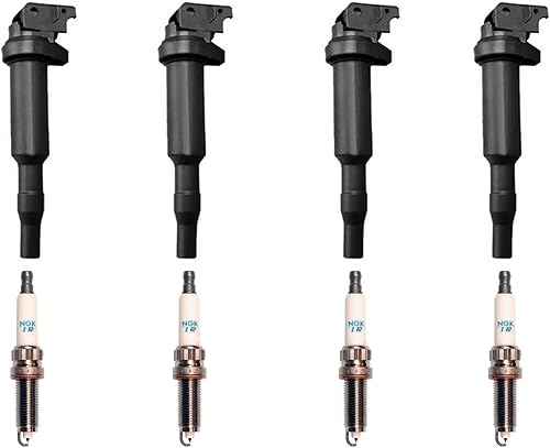 Bobinas de encendido directo y piezas de repuesto de bujías de iridio láser para BMW X3 2013-2017 2.0L