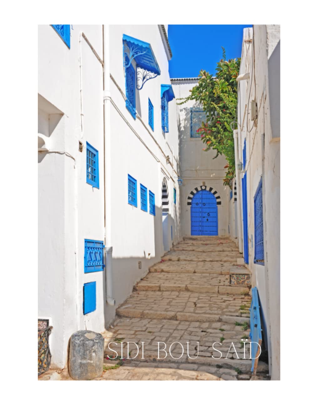 Sidi Bou Saïd: A Decorative Book Ideal for Stacking on Coffee Tables & Bookshelves ¦ For a Stylish and Classy home