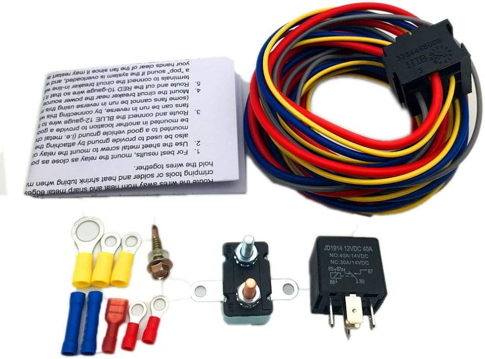 Amazon.co.jp: 40205G 電動燃料ポンプハーネスとリレー配線