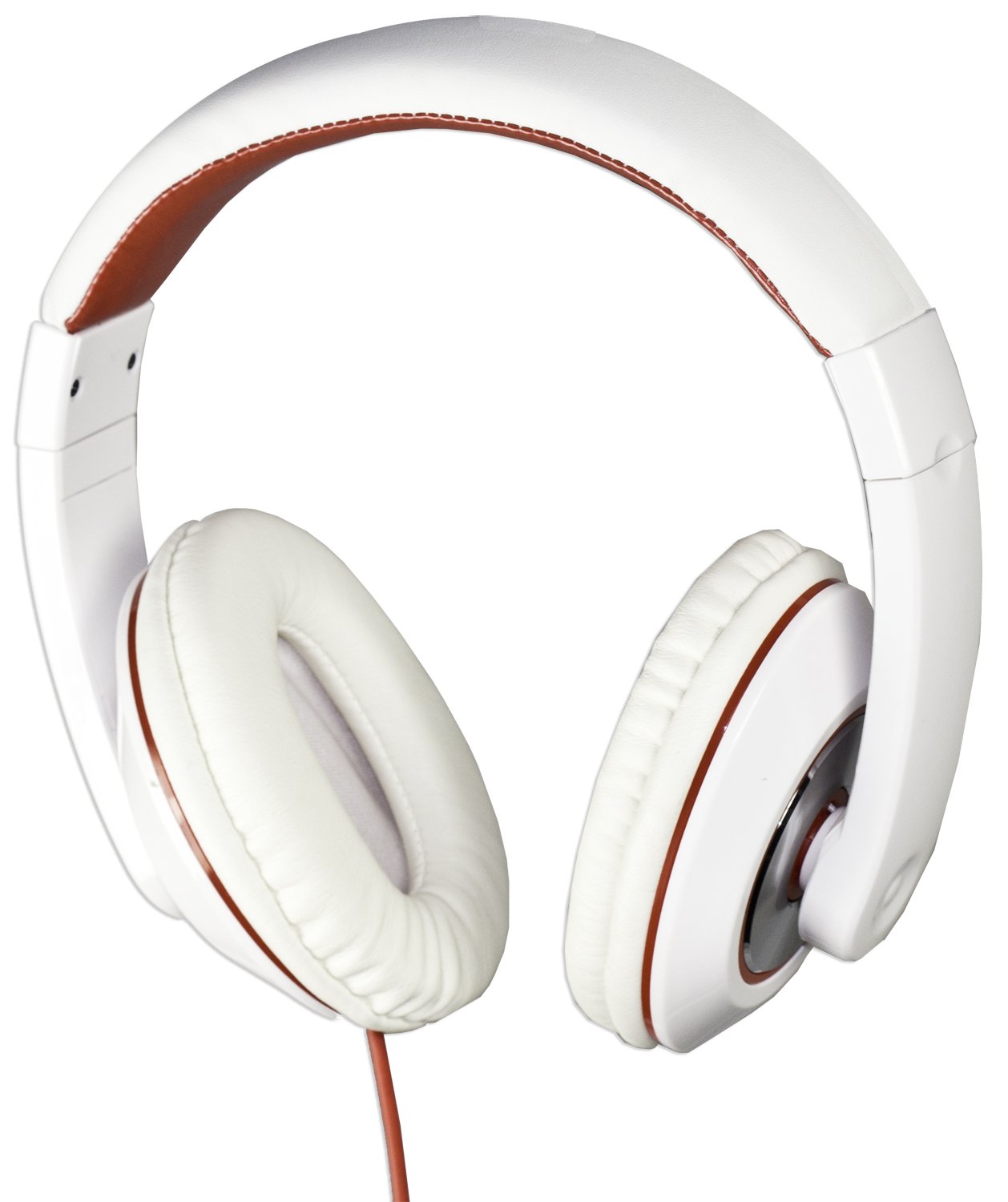 SoundLogic Headphones with Dynamic Bass and Comfort - Retail Packaging - White