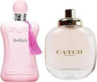 Women's Delilah&Catch for Women Perfume Set Romantic Floral Scent Eau De Parfum Spray for Women 3.4 Fl Oz Each Bottle Daily Used Fragrance